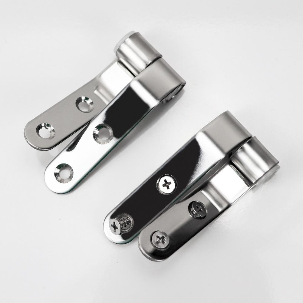 As Shown Toilet Seat Hinges Toilet Seat Attachment Stainless Steel Construction Rust Resistant Quiet Operation