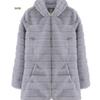 Fur Autumn and Winter Imitation Fur Imitation Mink Long Hooded Fur Jacket Women's Coat Warm