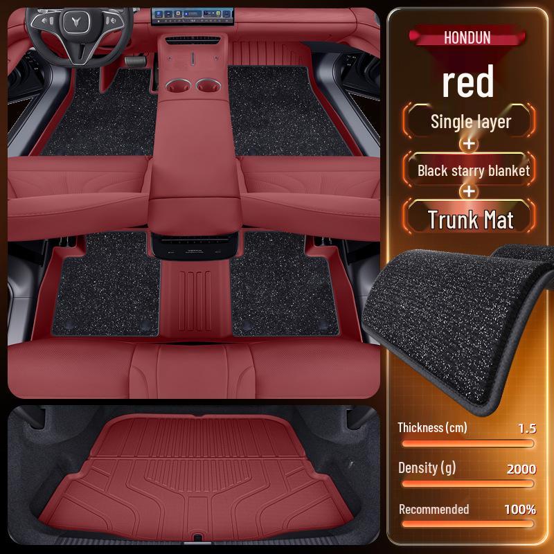 Voyah Zhuiguang L Floor Mats TPE 2025 - Five-Seater Carpet Accessories Set