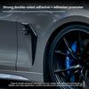 Side Spoiler Tuning Exterior Trim For BMW 4 Series G22 G23 2-Door -2025 Gloss Black Airflow Split Car Side Panel Covers