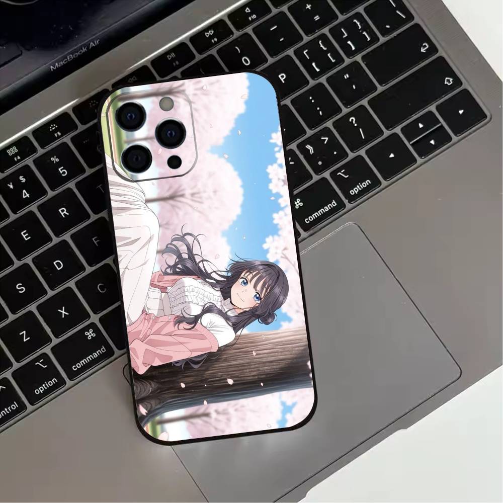 ANIME Kaoruko W-Waguri  Phone Case For iPhone 17,16,15,14,13,12,11 Plus,Pro Max,XS,Soft Silicone Black Cover