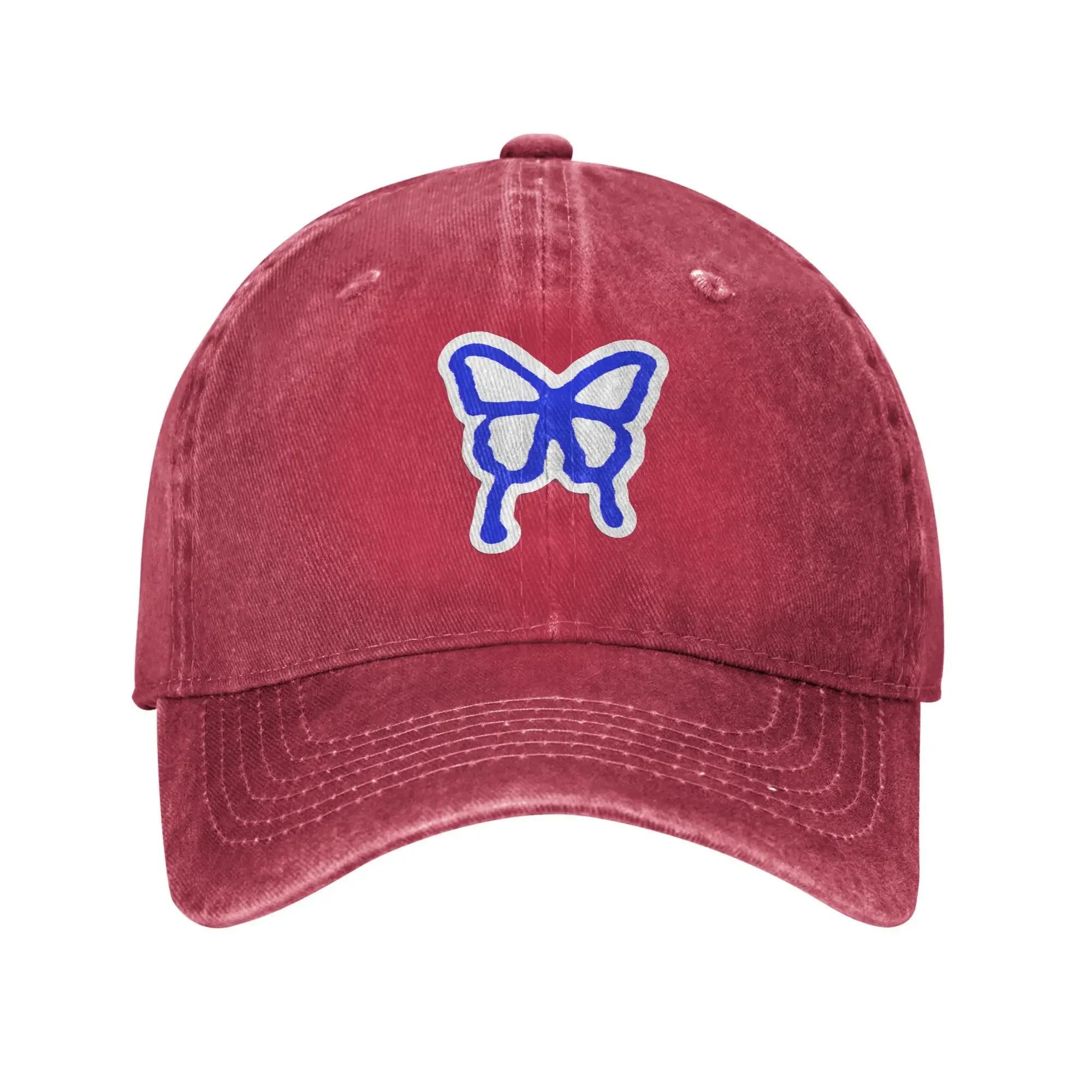 

Butterfly Aitana Casual Baseball Cap Running Hippie Trucker Hat Summer SunProof FeUnisex Unisex Street Style Baseball Caps One Size