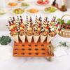 Support Cône Porte-Glace Étagère de Rangement Contenant Sushi Aliments pour Événements Traiteur