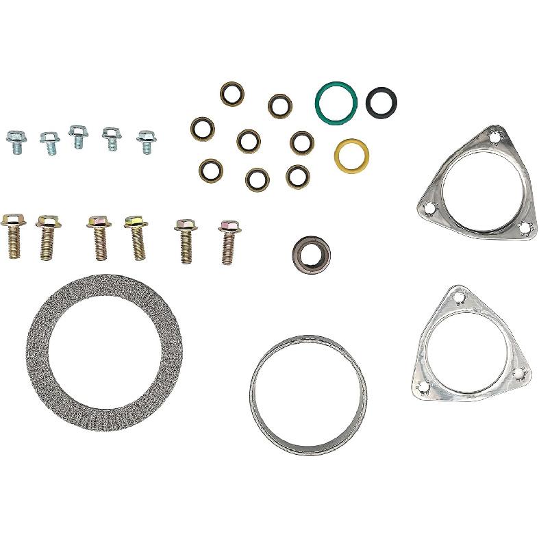 PartsFlow Turbo Hardware Mounting Install Kit, Mounting Seal Set for 2008 2009 2010 Ford F-250 F-350 F-450 F-550 6.4L V8 Turbo Diesel 8C3Z9T514A