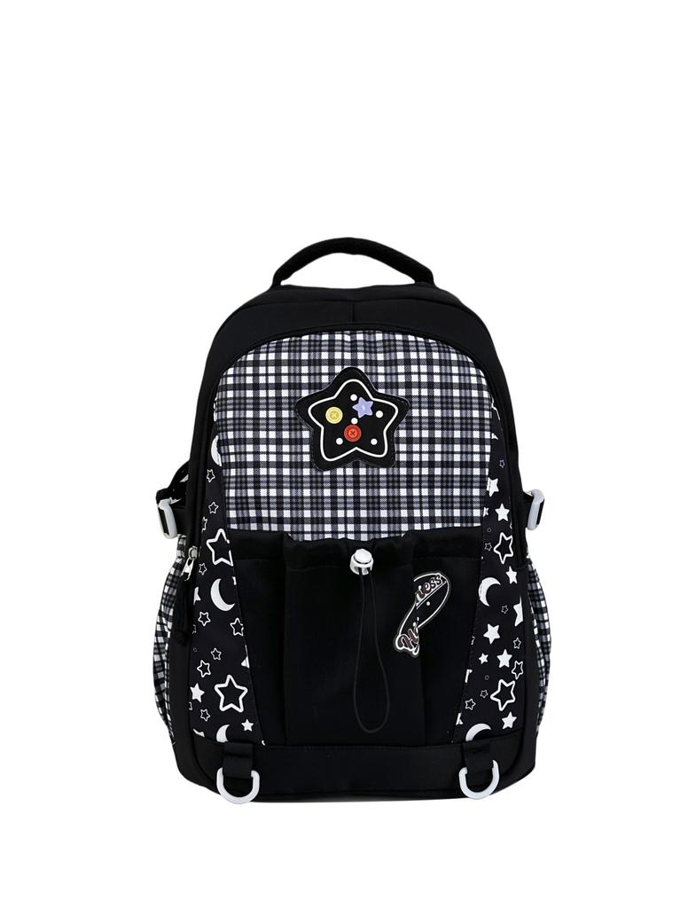 Schoolbag Japanese Small Fresh Girl Schoolbag Ins College Style Cute Backpack Junior High School Student Plaid Large Capacity Backpack
