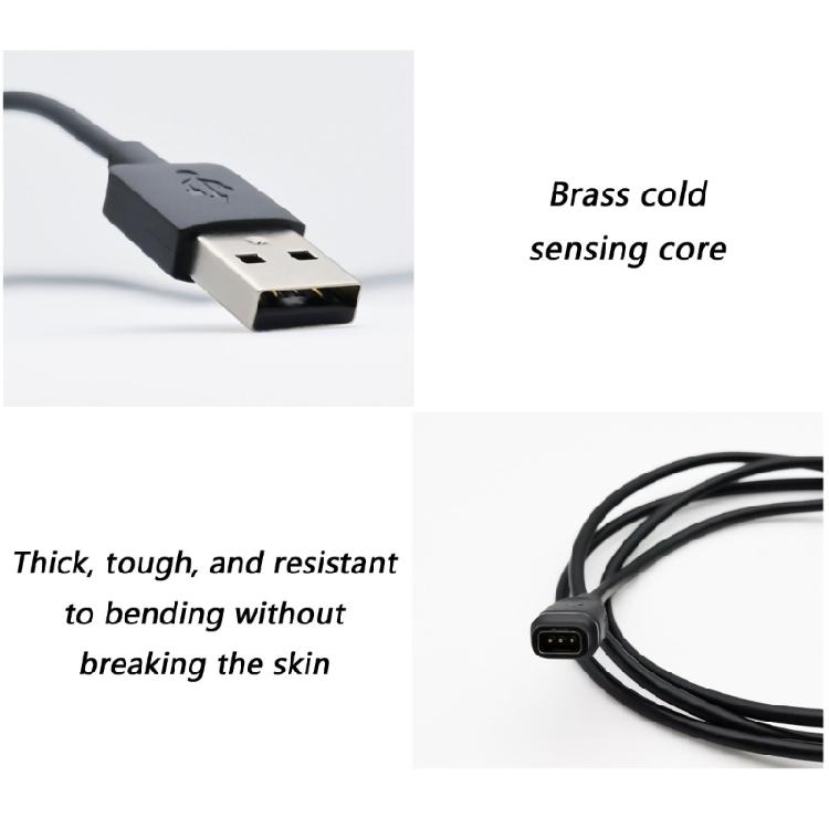 Lightweight Charging Cable Cord For Smartwatches PVC Materials Rapid Energy Recovery for PACE 2/3 Travel Friendly Design