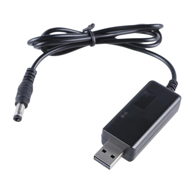 

USB 5V To DC12V Adapter Cable With Multiple Size DC5525 For Electronics 5V USB to DC8V/9V/12V Power Supply 1