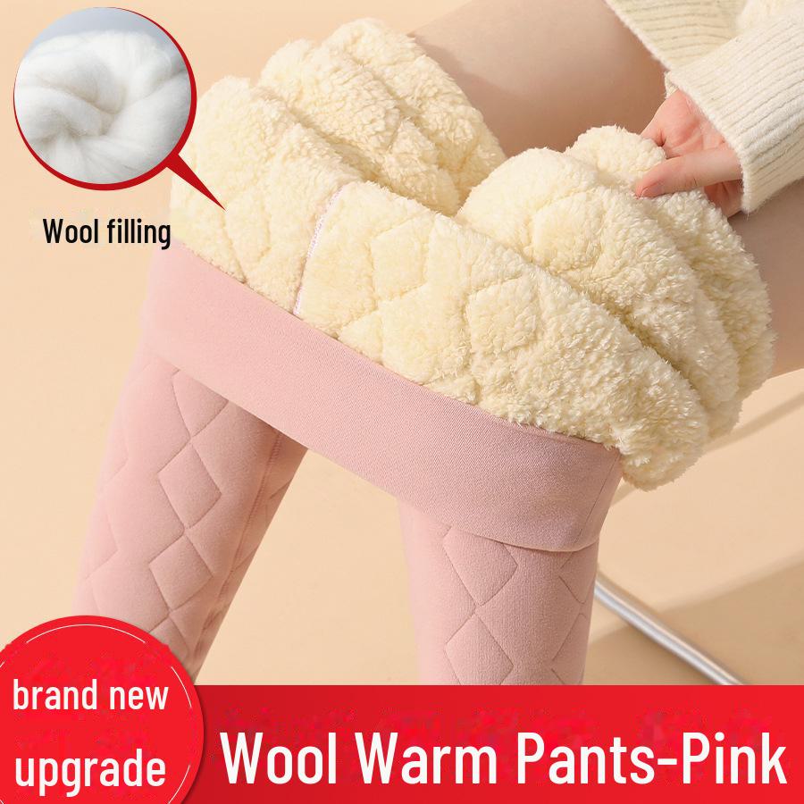 Women's High-Waist Fleece-Lined Leggings - Ultra-Thick Cashmere Winter Pants