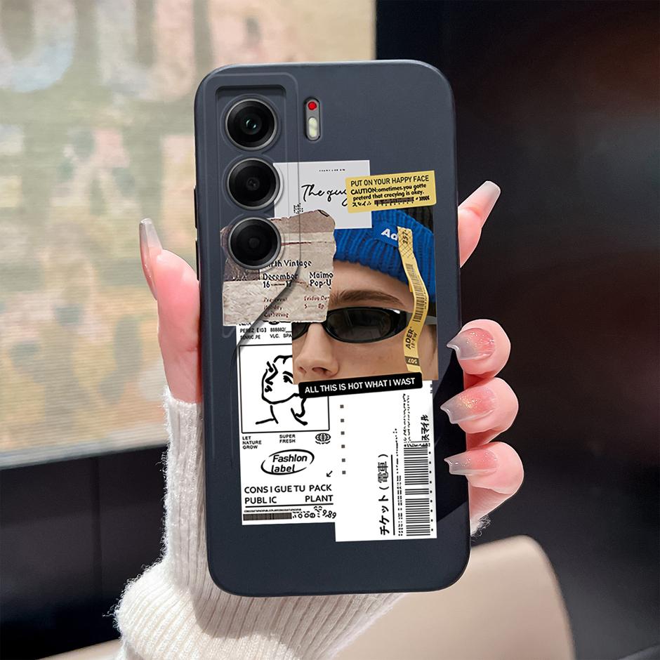 For Tecno Camon 40 Pro 4G 5G Case Cute Sweet Girls Cat Soft Silicone Protective Back Cover For TecnoCamon40 40Pro Fundas Bumper
