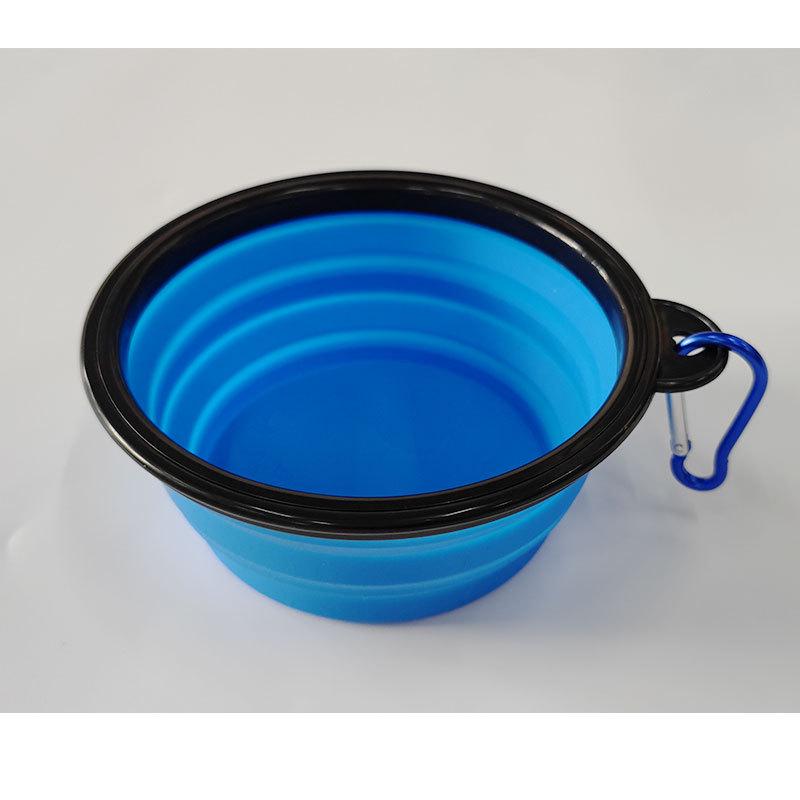 Extra Large Portable Silicone Dog Bowl and Slow Feeder