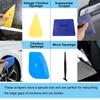 12Pcs Car Window Tint Kit Professional Vinyl Wrap Tool Window Tinting Tools Portable Window Tint Film Squeegee Tool Kit for Car