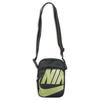 Nike Heritage Polyester Small Shoulder Bag, Crossbody Bag Trumpets Unisex Green Casual BA6344-070 Casual BA6344-070