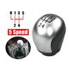 For C5 2001-2008 5 6 Speed Car Gear Shift Knob Shifter For 407 RCZ Gear Shift Knob Shifter Replacement Car Interior Parts
