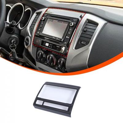 Matte Black Console GPS Navigation Trim Cover For Toyota Tacoma 2011-2015