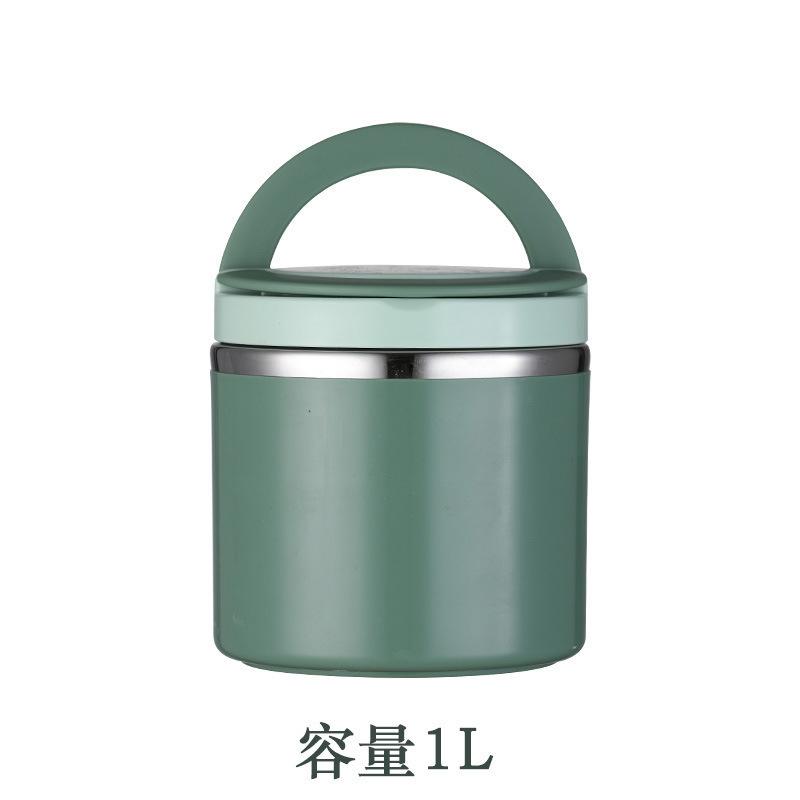 Thermal Insulation Lunch Box 304 Stainless Steel Thermal Insulation Bucket, Portable Portable Portable Box Large-capacity Lunch Box