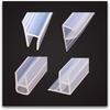 6 8 10 12mm Glass Seals Frameless Shower Bathroom Door Window Balcony Screen Sealing Strip Weatherstrip Draft Stopper Big H (Length : 5M, Shape : H)
