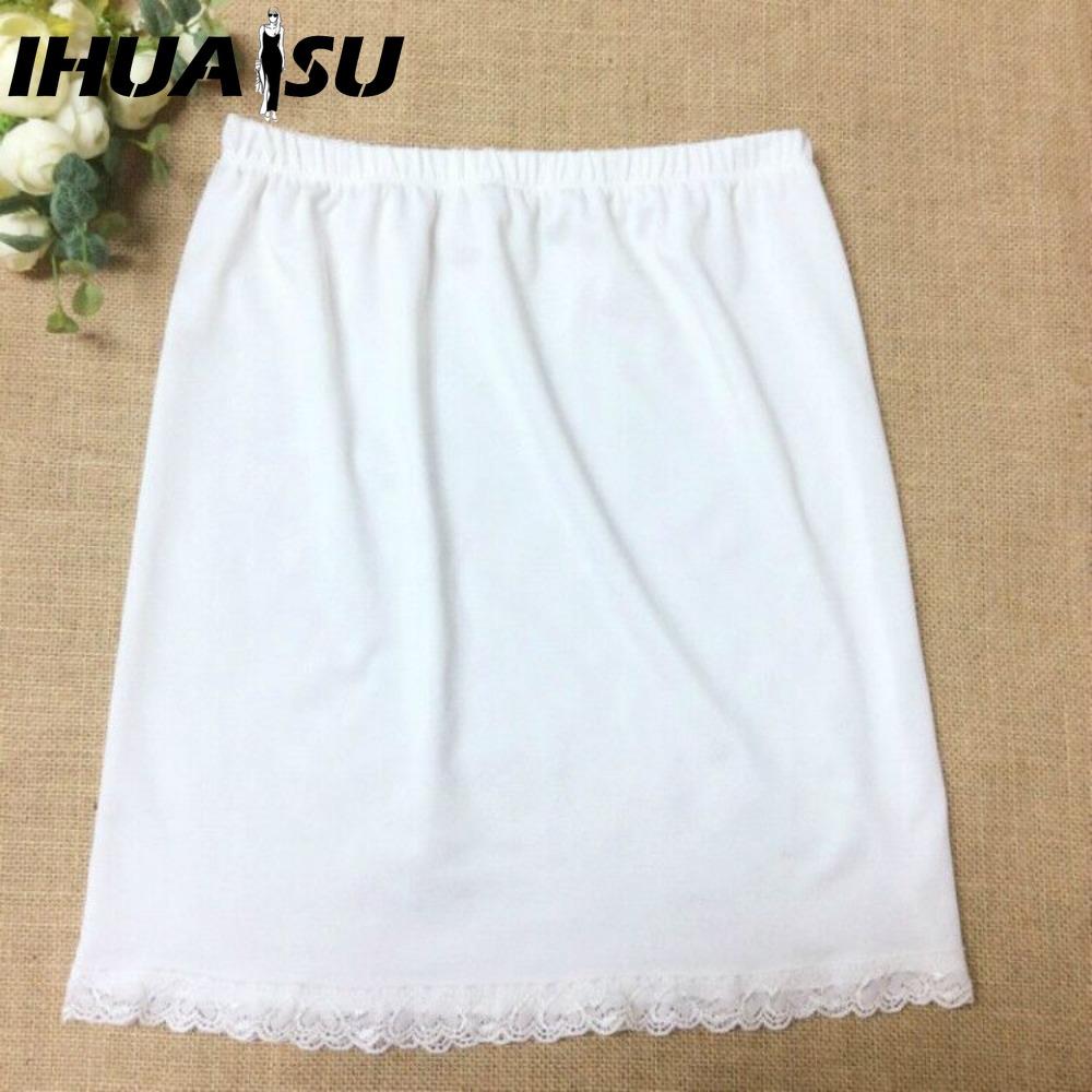 IHUASU Women's Fashion Casual Solid Color Print Summer Spring Skirt