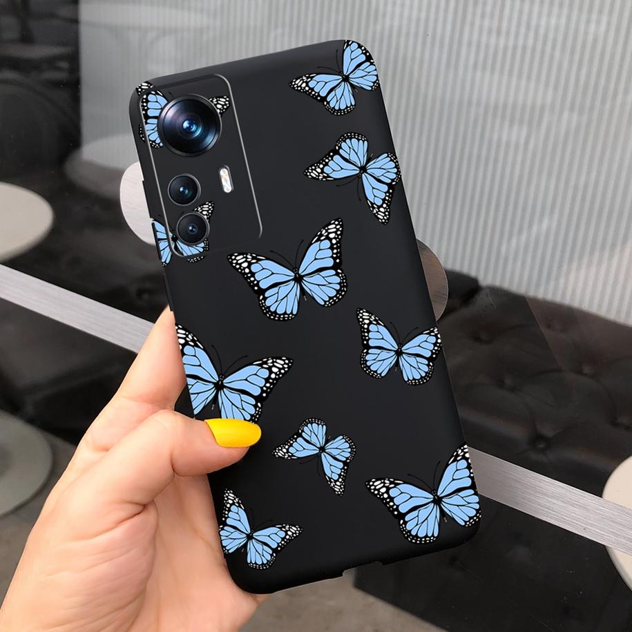 For Xiaomi 12T Pro Case 2022 Cute Sunflower Pretty Girls Cover Silicone Soft Phone Case For Xiaomi Mi12T Mi 12T Pro Cover Bumper