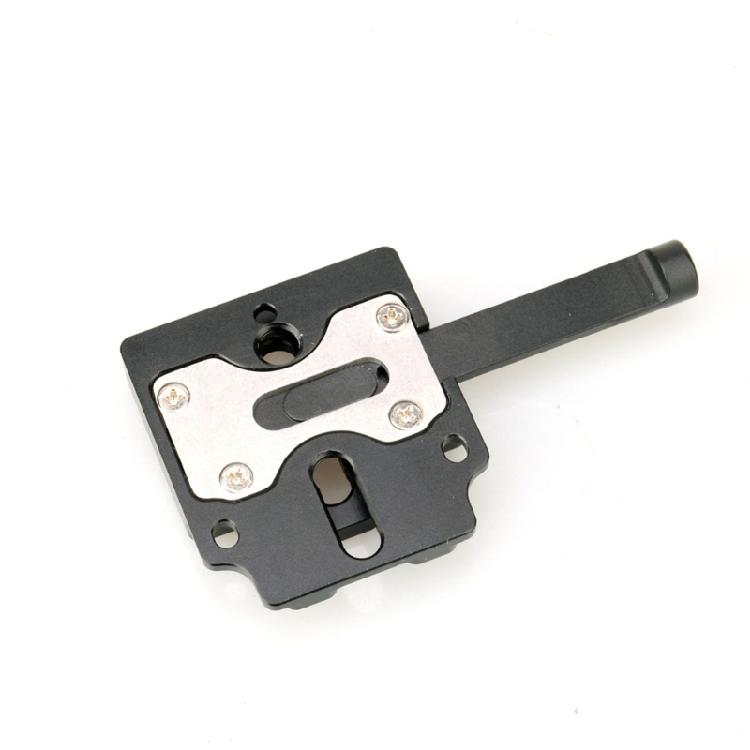Quick Detach V Lock Camera Base Station Plate Quick Release V Lock Base Plate For Camera Cage V Mount Battery Holder