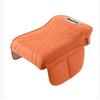 Car Center Console Armrest Cushion with Tissue Box Holder - Thickened Padding & Side Extension for Long-Drive Comfort