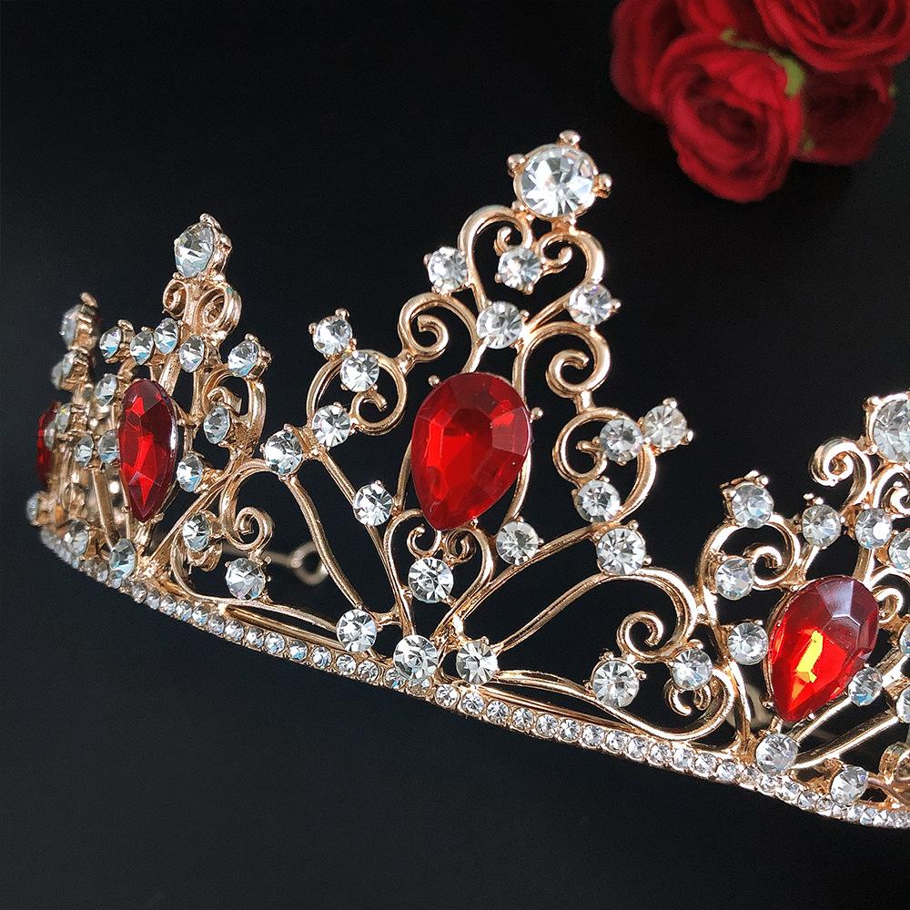New Crown Bridal Bridal Hair Accessories Birthday Crown Crystal Crown Wedding Headwear