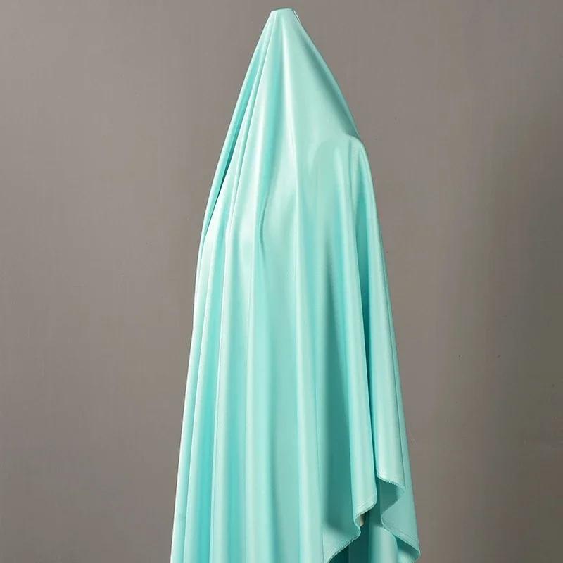 100x150cm Acetate Satin Fabric Double-sided Solid Color Glossy Smooth Skirt Strap Imitation Silk Cloth Apparel for Diy Sewing