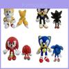 Drăguț 30cm Sonic Tails Pluș Shadow The Hedgehog Knuckles Jucărie Super Sonic Pluș Moale Pentru Îmbrățișări Confortabile