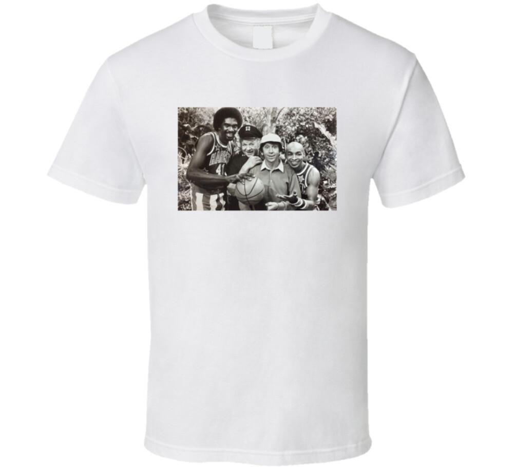 Gilligans Island Retro Tv Show Basketball Globetrotters Special T Shirt S