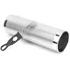 Guiro Shaker Aluminum Orff Percussion Instrument + Scraper Music Teaching Aids 4x12in Type A Orff Percussion Instrument