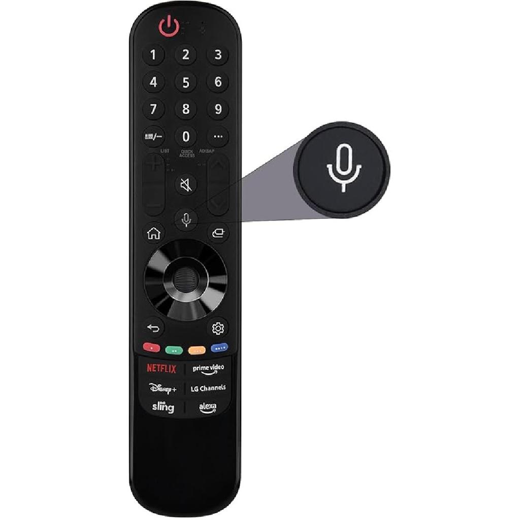 for LG Smart TV Remote,Magic Control AN-MR24GA/23GA/22GA/21GA with Voice and Pointer Function,Replacement for 2019-2024 LG