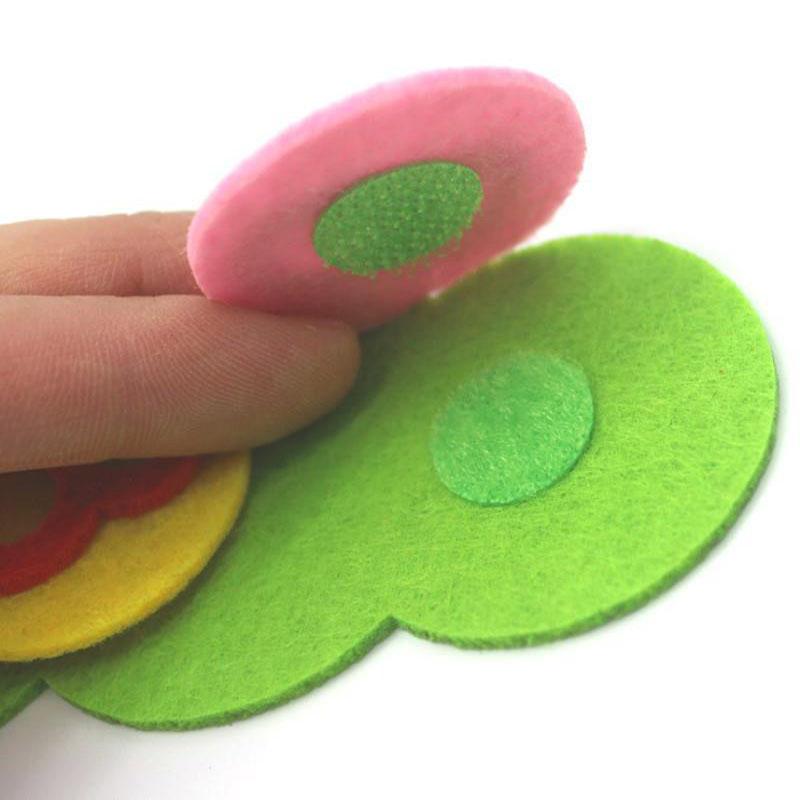 1/2pcs Caterpillar Puzzle Felt Toys Ordering Numbers Cognition Children Montessori Mathematics Early Education Puzzle Toy TMZ