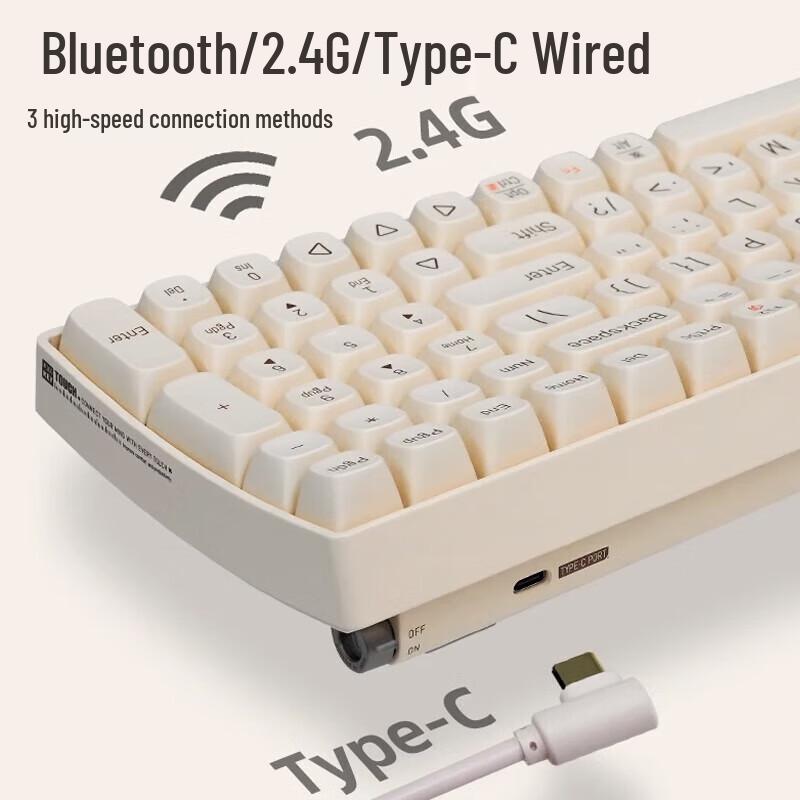 Lofree OE913 Wireless Bluetooth Ergonomic Mechanical Keyboard