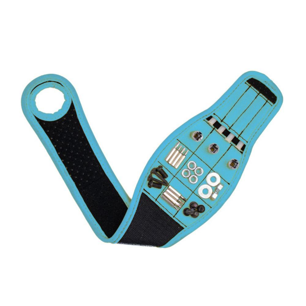 Repair Tool Wristband Toolkit Bag 9 Magnets Wrist Tool Holder Screw Holder Wristband Electrician