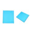 2x Motorrad Sitz Gel Polster Stoßdämpfende Matte Bequemes Kissen 25x22x1cm