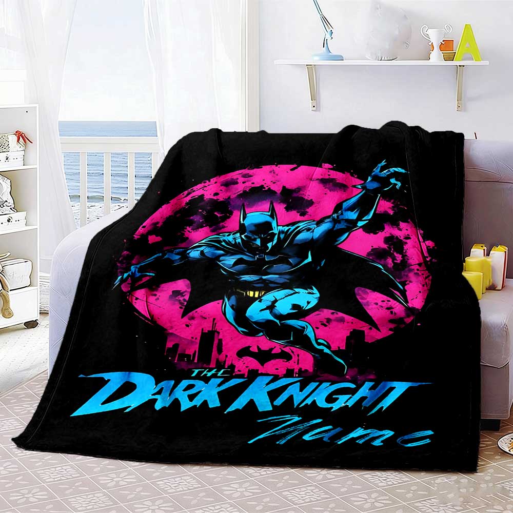 Warner Bros. Films (2) Personalized Name Blanket Cozy Customizable Blanket Comfortable for Home Decor Chair Office Chair Bed for All Occasions