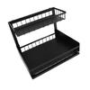 Unterschrank Organizer Abnehmbarer Doppelschichtiger Metall Ausziehbarer Schrank Organizer Ausziehbares Spülbeckenregal