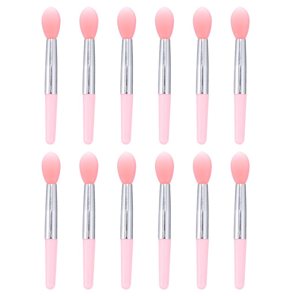 Buy 12pcs Silicone Lipstick Brushes Lip Balm Applicator Brushes Makeup