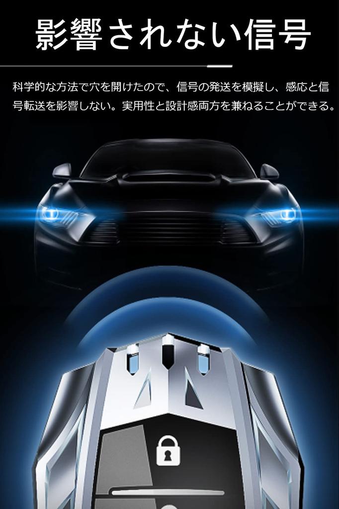 Key Case for Toyota Smart Key Case Alloy Key Cover