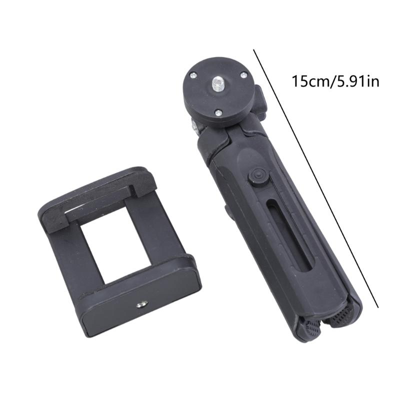 360 Degree Rotating Selfie Tripod Tabletop Phone Tripod for Travel Photography Video Recording Vlogging Handheld Tripod