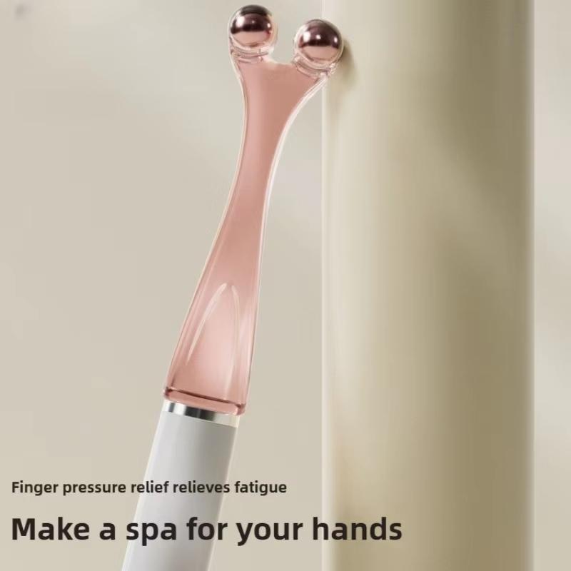 5 Beads Roller Finger Massager Relieve Pain Finger Joint Massager Portable Comfortable Hand Acupoints Massage Relaxation Tool