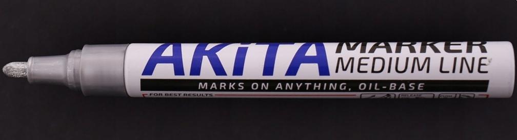 Akita Silver Oil Marker