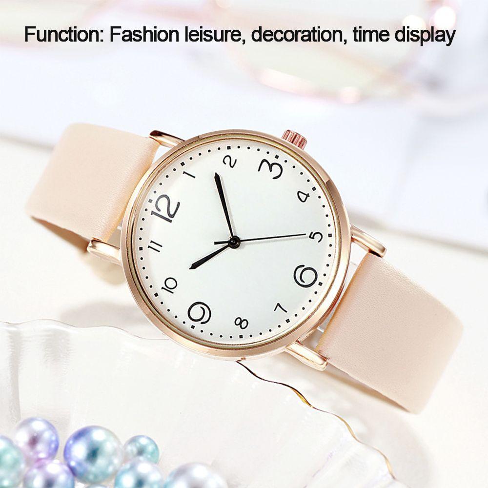 Gift Simple Style Leather Belt Watches Quartz Watch Women Watch Quartz WristWatch Casual Exquisite