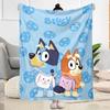 Bluey Friends Adventure Blanket Soft Warm Cozy Perfect for Sofa Office Livingroom Four Seasons Universal Modern Gifts For Family Or Friends