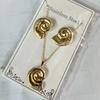 Women's Stainless Steel Geometric Necklace & Earring Set - Hip Hop Style Jewelry