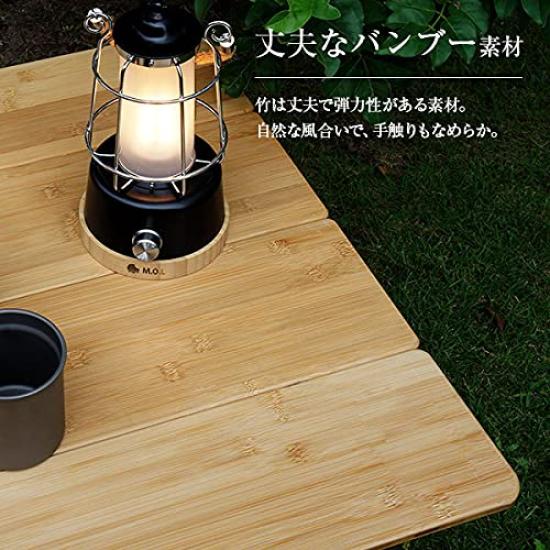 Vikbart bambubord 100 M.O.L MOL-G302