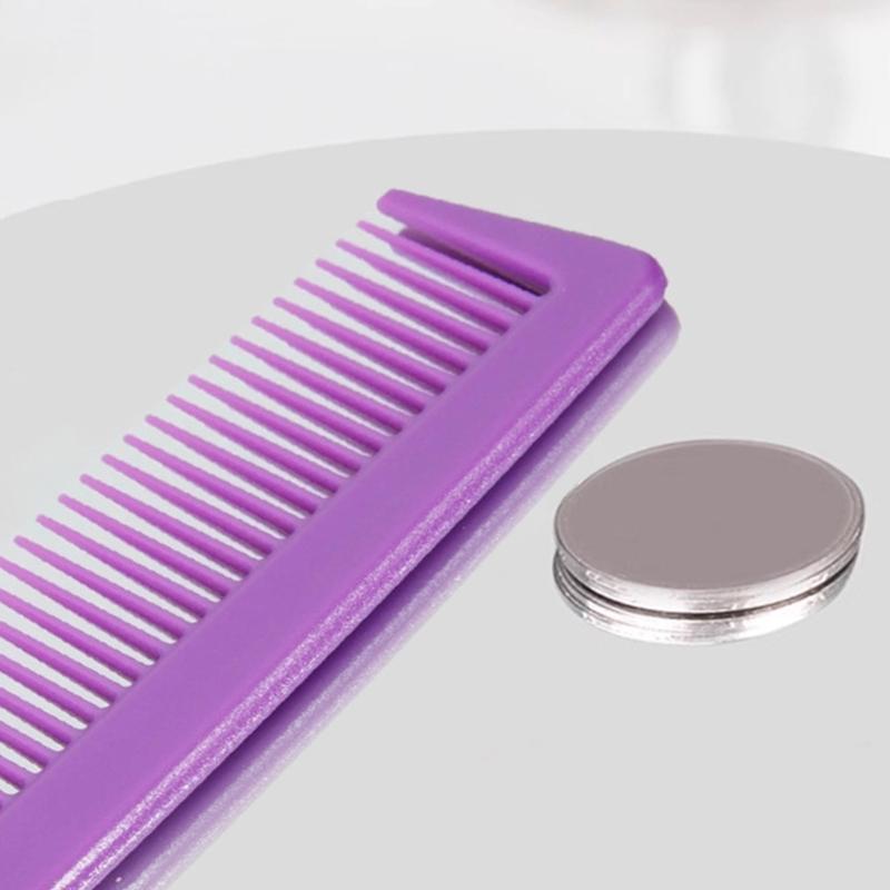 Parting Combs for Braiding Hair Hair Comb Metal Tail Comb with Stainless Steel Pintail for Sectioning Parting and Styling