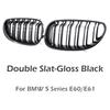 Kidney Grille Gloss Black Matte Black Grill For BMW 5 Series E60 E61 M5 2004 -2009 530i 520i 525i 540i 550