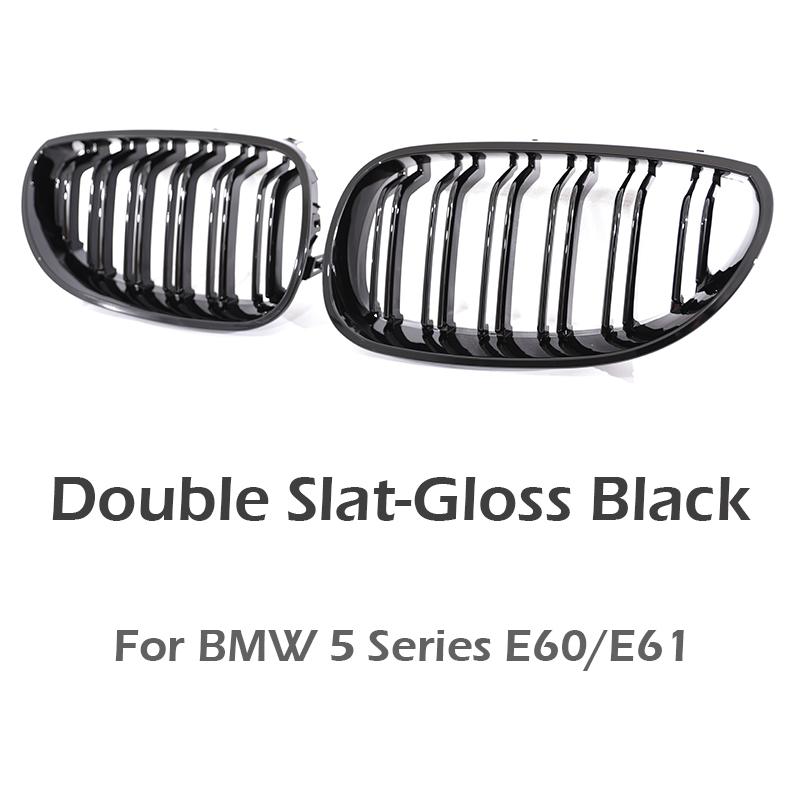 Kidney Grille Gloss Black Matte Black Grill For BMW 5 Series E60 E61 M5 2004 -2009 530i 520i 525i 540i 550