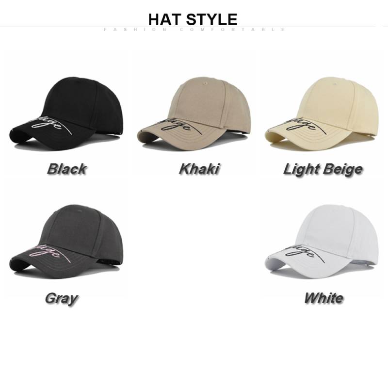 Duck Cotton Embroidered Tongue Baseball Cap Fashionable Leisure Hat Hard Hat Top