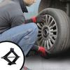 2 Ton Mechanische Manuelle Scherenwagenheber Mit Stabilisatorbasis & Griff Für Auto-/SUV-Reifenwechsel Und Notfall-Straßenrandreparatur